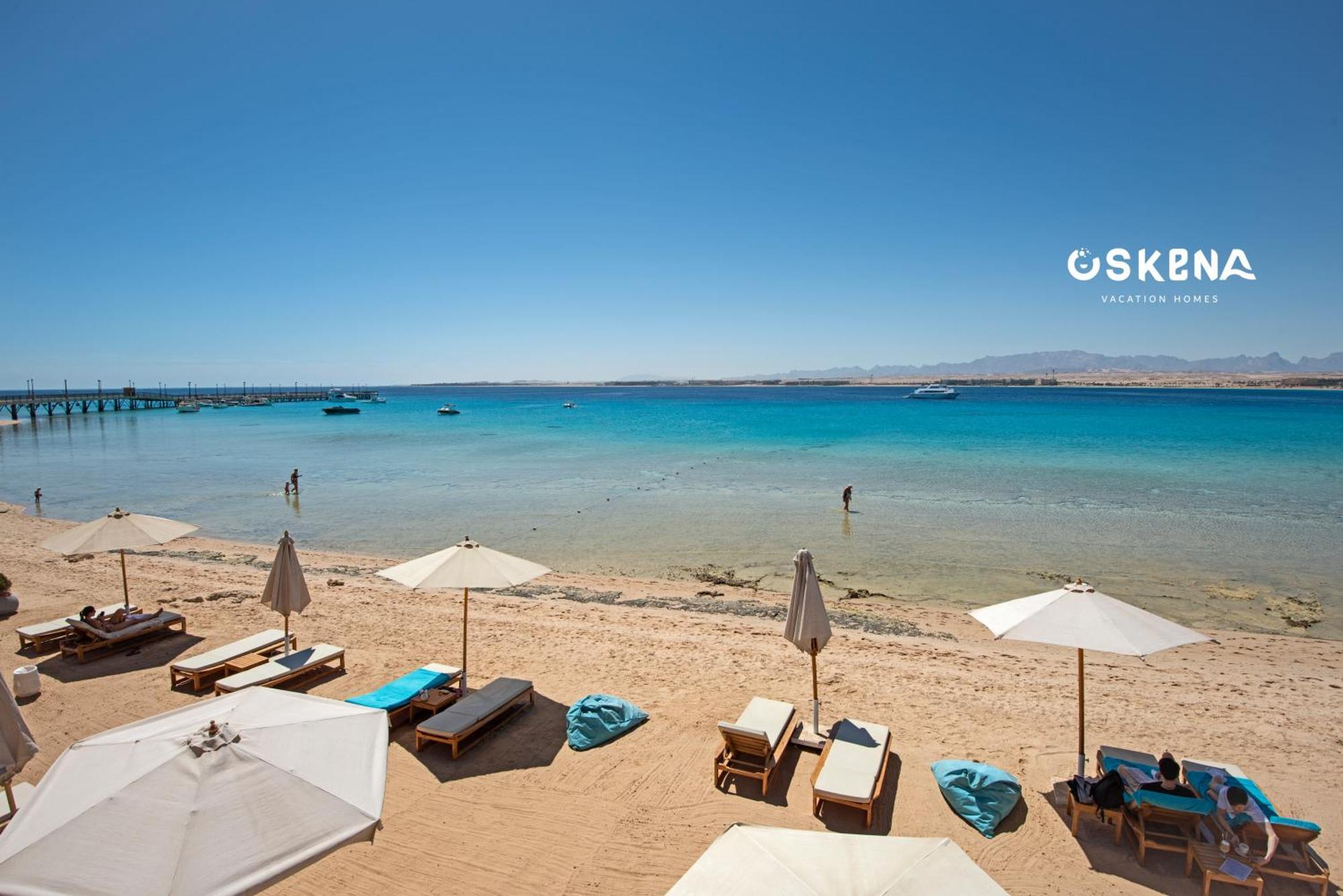 Апартаменты Oskena Azzurra Sahl Hasheesh Хургада Экстерьер фото