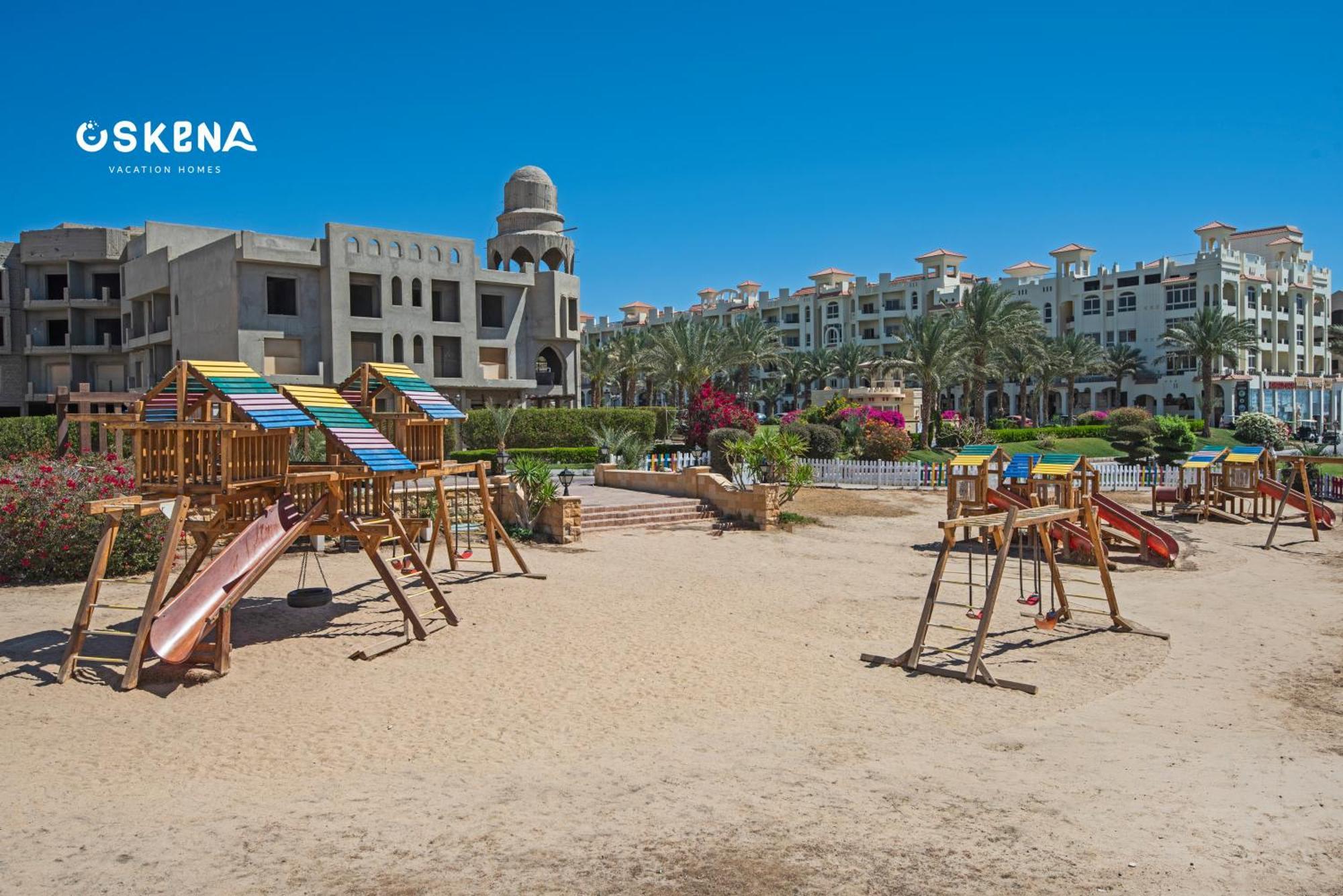 Апартаменты Oskena Azzurra Sahl Hasheesh Хургада Экстерьер фото
